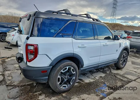 2024 Ford Bronco Sport Outer Banks z USA, uszkodzony, nr VIN 3FMCR9C69RRE35230